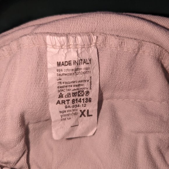 Nostalgia Italian Made Jogger Sweatpants S: XL - Picture 4 of 9